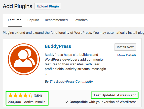 The WordPress plugin repository